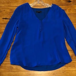 Jcrew Royal Blue Blouse